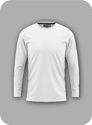 Round Neck Full Sleeve Tshirt