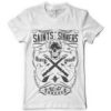 Saint And Sinners Printed Cotton T-Shirt