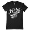 Hustle Hard Printed Cotton T-shirt