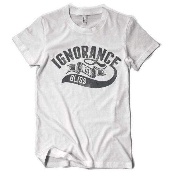 Ignorance Printed Cotton T-shirt