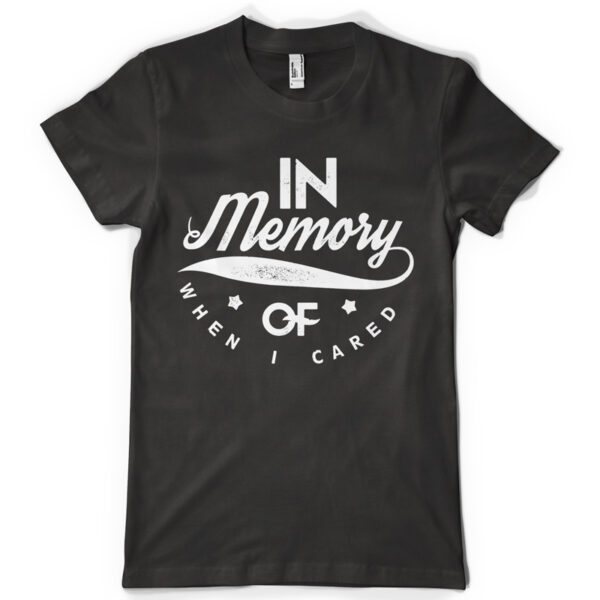 In Memory Of Printed Cotton T-shirt