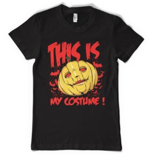 This Is My Costume Printed Cotton T-shirt