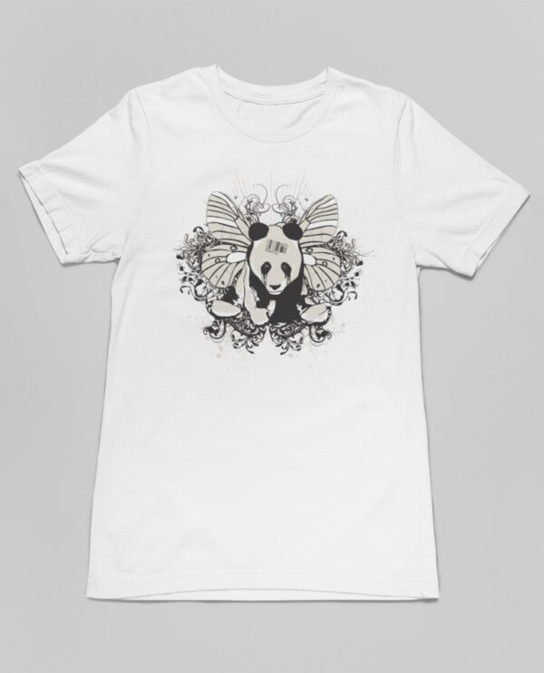 Panda Printed Cotton T-Shirt