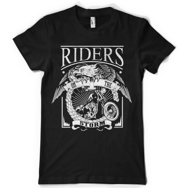 Riders On The Storm Printed Cotton T-Shirt