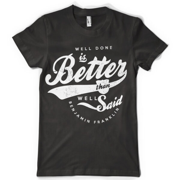 Is Better Than Said Printed Cotton T-shirt
