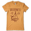 Wilderness Camper Printed Cotton T-Shirt