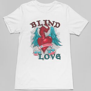Blind Love Printed Cotton T-Shirt