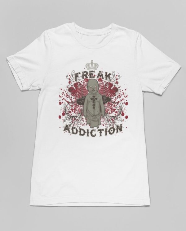 Freak Addiction Printed Cotton T-Shirt
